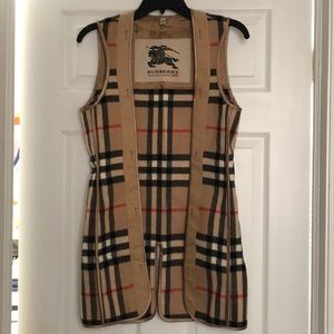 Burberry vest / trench coat warmer